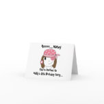Pink Pirate Party Invitation