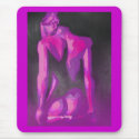 Pink Plaits and Panties mousepads