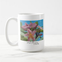 Pink Plumeria Mug