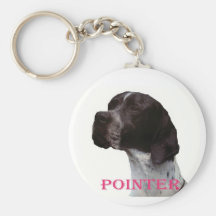 Pink pointer keychain