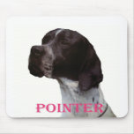 Pink pointer mousepad