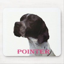 Pink pointer mousepad