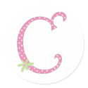 Pink Polka Dot • C stickers