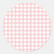 Pink Polka Dots Sticker