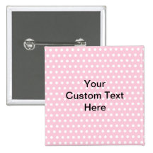 Pink Polka Dots, with Custom Black Text.