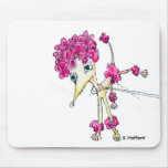 Pink Poodle mousepads