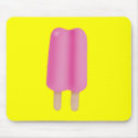 Pink Pop Ice mousepads