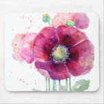 Pink Poppies Mousepad