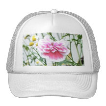 Pink Poppy And Feverfew Hats