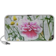 Pink Poppy And Feverfew Mini Speaker