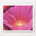 Pink Poppy Flower Painting Art - Multi mousepads