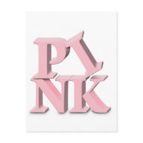 PINK POST CARD