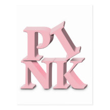 PINK POST CARD