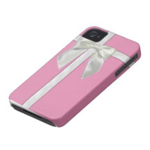 Pink Present Iphone4s case iPhone 4 Case-Mate Cases