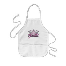 Pink Princess Crown Apron