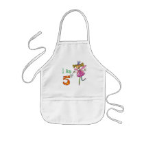 Pink princess fairy aprons