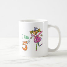 Pink princess fairy mug