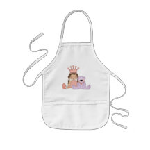 Pink Princess · Princess & Teddy Aprons