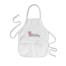 Pink Princess · Princess Wordart Aprons