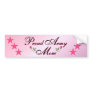Pink & Proud Army Mom Bumper Sticker