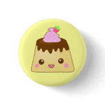 pink pudding cute! buttons