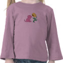 pink puppy and flower t-shirts