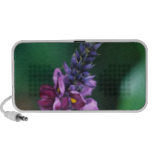 Pink Purple Flower on Flowering Kudzu Laptop Speaker