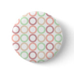 Pink Purple Green Pastel Circle Outlines Pattern