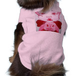 pink rabbit djurkläder pet clothing