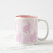 Pink Rabbit Mug