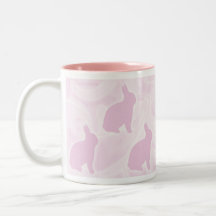 Pink Rabbit Mug