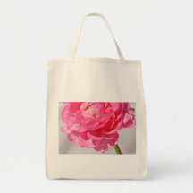 Pink Ranunculus Bag