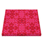 Pink ranunculus warp wrapped canvas print