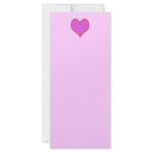 pink red  heart  valentines rack cards