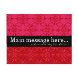 Pink & Red Orlee Sales Postcard