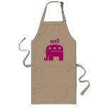 Pink Republican Elephant - Sarah Palin 2012 aprons