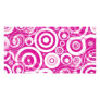 pink_retro_circles photo greeting card