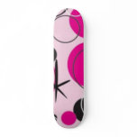pink retro skateboards