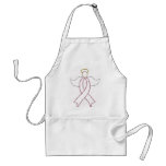 Pink Ribbon Angel aprons