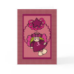 pink ribbon angel greeting card