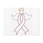 Pink Ribbon Angel postcards