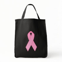 Pink Ribbon Tote Bag