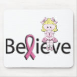 Pink Ribbon Bonnie Mousemat Mousepad