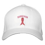 Pink Ribbon - Breast Cancer Awareness embroidered hats