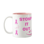 Pink Ribbon Breast Cancer mugs