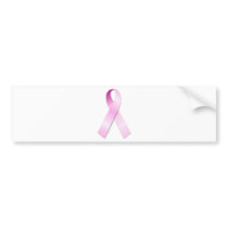 Pink Ribbon Bumper Sticker