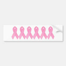 Pink Ribbon Bumper Sticker