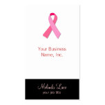 Pink Ribbon Business Card
