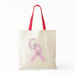 Pink Ribbon Butterfly bags