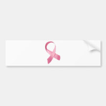 Pink Ribbon Cute Products! Bumper Stickers